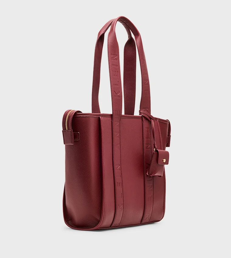 ANNE KLEIN  Anne Klein Textured Zippered Tote Bag for Women | Best Price UAE